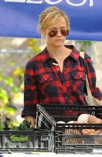 REESE WITHERSPOON at a Farmers Market in Los Angeles