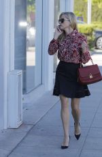 REESE WITHERSPOON in Skirt Out in Brentwood 0511