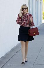 REESE WITHERSPOON in Skirt Out in Brentwood 0511