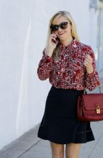 REESE WITHERSPOON in Skirt Out in Brentwood 0511