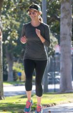 REESE WITHERSPOON Out Jogging with Friends in Los Angeles 2211