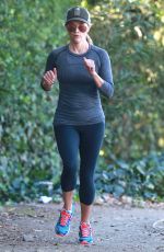 REESE WITHERSPOON Out Jogging with Friends in Los Angeles 2211