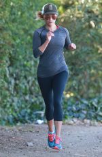 REESE WITHERSPOON Out Jogging with Friends in Los Angeles 2211