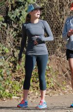 REESE WITHERSPOON Out Jogging with Friends in Los Angeles 2211