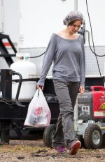 RENEE ZELLWEGER on the Set of Her New Movie in Mississippi