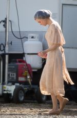 RENEE ZELLWEGER on the Set of Her New Movie in Mississippi