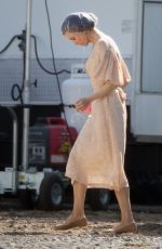 RENEE ZELLWEGER on the Set of Her New Movie in Mississippi