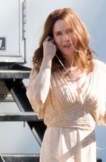 RENEE ZELLWEGER on the Set of Her New Movie in Mississippi