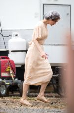 RENEE ZELLWEGER on the Set of Her New Movie in Mississippi