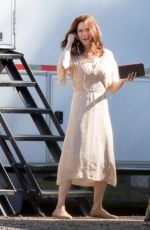 RENEE ZELLWEGER on the Set of Her New Movie in Mississippi