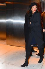 RIHANNA Arrives at Melrose Ballroom in New York