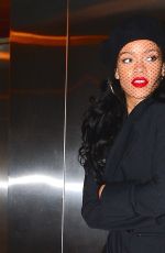 RIHANNA Arrives at Melrose Ballroom in New York
