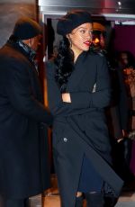 RIHANNA Arrives at Melrose Ballroom in New York