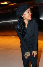 RIHANNA Arrives at Melrose Ballroom in New York