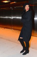 RIHANNA Arrives at Melrose Ballroom in New York