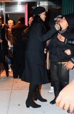 RIHANNA Arrives at Melrose Ballroom in New York