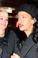 RIHANNA Arrives at Melrose Ballroom in New York