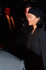 RIHANNA Arrives at Melrose Ballroom in New York