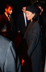 RIHANNA Arrives at Melrose Ballroom in New York