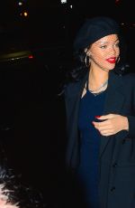 RIHANNA Arrives at Melrose Ballroom in New York