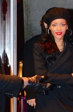 RIHANNA Arrives at Melrose Ballroom in New York