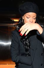RIHANNA Arrives at Melrose Ballroom in New York