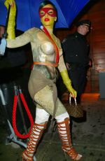 RIHANNA at Opus Nightclub Halloween Party in New York