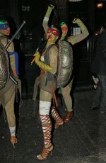 RIHANNA at Opus Nightclub Halloween Party in New York
