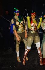 RIHANNA at Opus Nightclub Halloween Party in New York