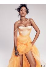 RIHANNA in Elle Magazine, December 2014 Issue