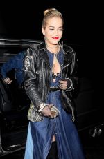 RITA ORA Arrives at Rockins for Eyeko Collection Launch in London
