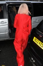 RITA ORA Arrives for Band Aid 30 Recording in London
