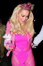 RITA ORA Leaves Death of a Geisha Party in London