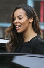 ROCHELLE HUMES at ITV Studios in London 3110