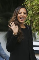 ROCHELLE HUMES at ITV Studios in London 3110