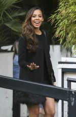 ROCHELLE HUMES at ITV Studios in London 3110