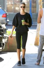 ROSIE HUNTINGTON-WHITELEY in Leggings Heading to a Gym in Beverly Hills 2711
