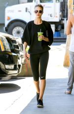 ROSIE HUNTINGTON-WHITELEY in Leggings Heading to a Gym in Beverly Hills 2711