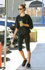 ROSIE HUNTINGTON-WHITELEY in Leggings Heading to a Gym in Beverly Hills 2711