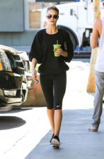 ROSIE HUNTINGTON-WHITELEY in Leggings Heading to a Gym in Beverly Hills 2711