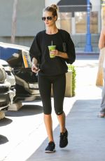 ROSIE HUNTINGTON-WHITELEY in Leggings Heading to a Gym in Beverly Hills 2711