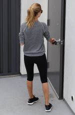 ROSIE HUNTINGTON-WHITELEY in Tights at a Gym in West Hollywood 1011