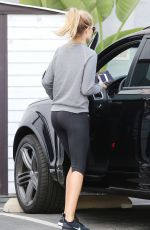 ROSIE HUNTINGTON-WHITELEY in Tights at a Gym in West Hollywood 1011