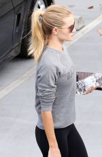 ROSIE HUNTINGTON-WHITELEY in Tights at a Gym in West Hollywood 1011