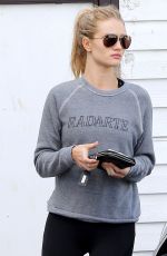 ROSIE HUNTINGTON-WHITELEY in Tights at a Gym in West Hollywood 1011
