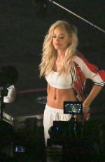 RUTA ORA on the Set of her New Music Video in Los Angeles