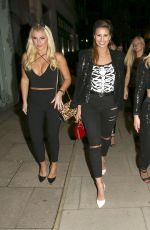 SAM and BILLIE FAIERS and FERNE MCCANN Arrives at Halloween Party at Sanderson Hotel