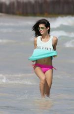 SARA SAMPAIO in Bikini at a Photoshoot for Victoria