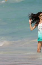SARA SAMPAIO in Bikini at a Photoshoot for Victoria
