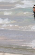SARA SAMPAIO in Bikini at a Photoshoot for Victoria